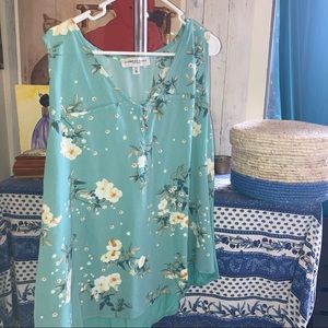 Tempted Hearts blouse Sz 3X